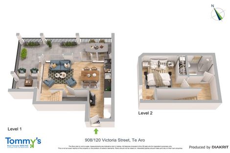 Photo of property in A C Nielsen House, 908/120 Victoria Street, Te Aro, Wellington, 6011