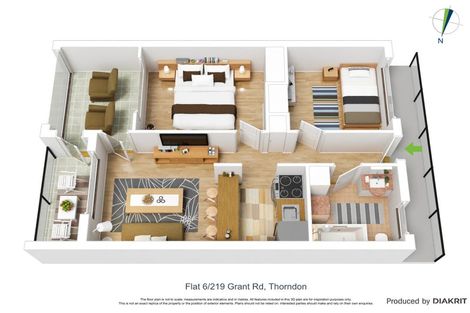 Photo of property in 6/219 Grant Road, Thorndon, Wellington, 6011