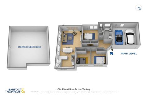 Photo of property in 1/14 Fitzwilliam Drive, Torbay, Auckland, 0630