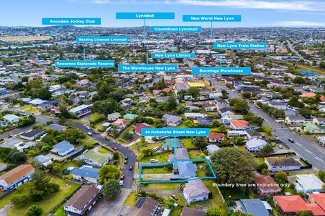 Photo of property in 44 Kohekohe Street, New Lynn, Auckland, 0600