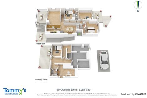 Photo of property in 69 Queens Drive, Lyall Bay, Wellington, 6022