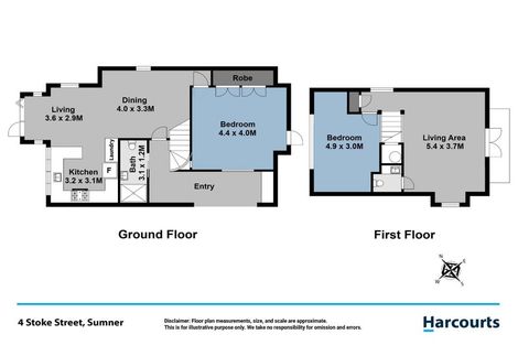 Photo of property in 4 Stoke Street, Sumner, Christchurch, 8081