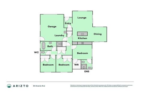 Photo of property in 26 Acacia Avenue, Kihikihi, Te Awamutu, 3800