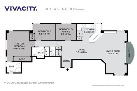 Photo of property in Gloucester Towers, 15/28 Gloucester Street, Christchurch Central, Christchurch, 8013