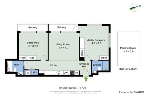 Photo of property in Sanctum Apartment, 10 Ebor Street, Te Aro, Wellington, 6011