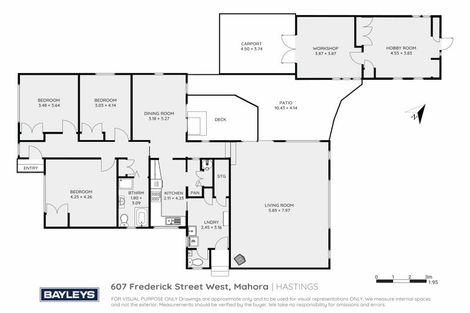 Photo of property in 607 Frederick Street, Mahora, Hastings, 4120