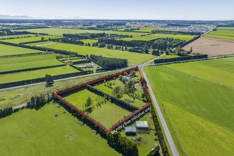 Photo of property in 477 Swamp Road, Burnham, Christchurch, 7677