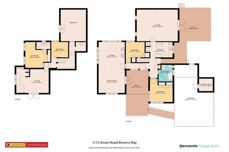 Photo of property in 1/13 Arran Road, Browns Bay, Auckland, 0630