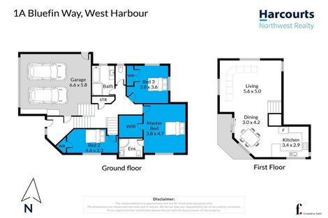 Photo of property in 1/1 Bluefin Way, West Harbour, Auckland, 0618