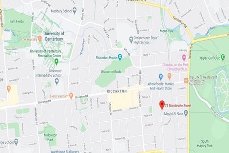 Photo of property in 74 Mandeville Street, Riccarton, Christchurch, 8011