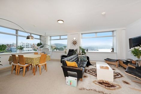 Photo of property in Jerningham Apartments, 20 Oriental Terrace, Oriental Bay, Wellington, 6011