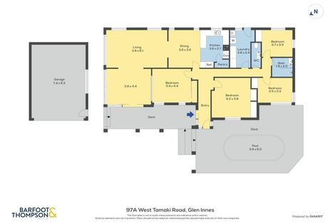 Photo of property in 97a West Tamaki Road, Glen Innes, Auckland, 1072