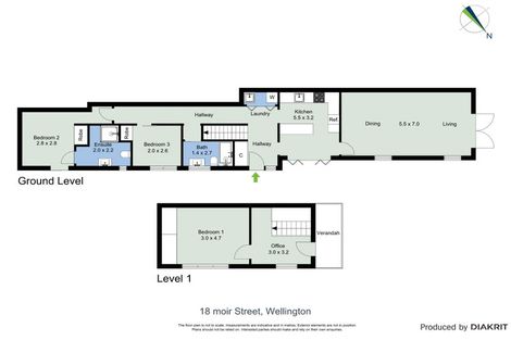 Photo of property in 18 Moir Street, Mount Victoria, Wellington, 6011