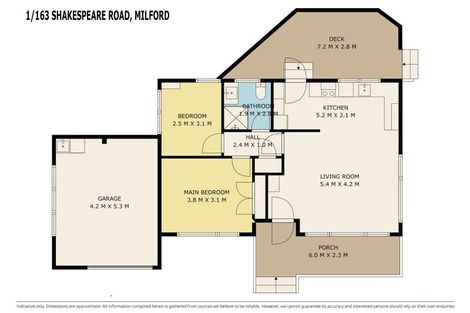 Photo of property in 1/163 Shakespeare Road, Milford, Auckland, 0620