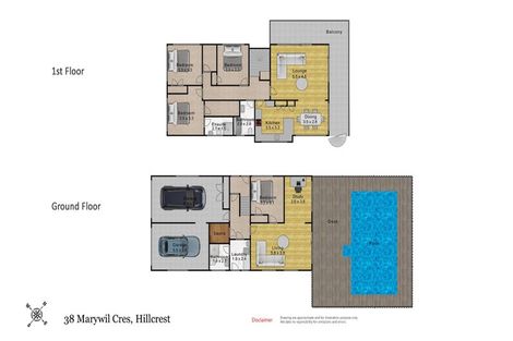 Photo of property in 38 Marywil Crescent, Hillcrest, Auckland, 0627