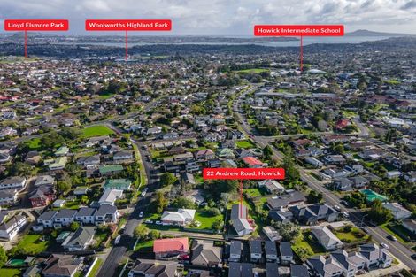 Photo of property in 22 Andrew Road, Howick, Auckland, 2010