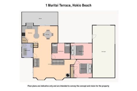 Photo of property in 1 Muritai Terrace, Hokio Beach, Levin, 5571