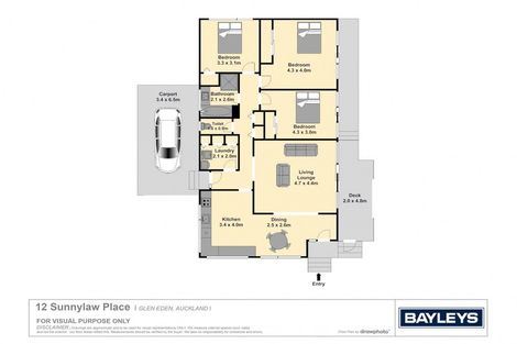 Photo of property in 12 Sunnylaw Place, Glen Eden, Auckland, 0602