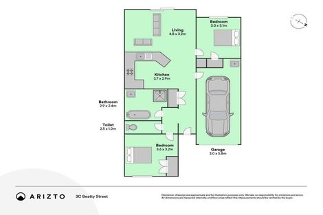 Photo of property in 3c Beatty Street, Melville, Hamilton, 3206