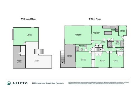 Photo of property in 223 Powderham Street, New Plymouth, 4310