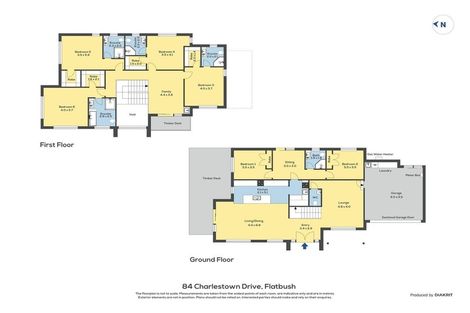 Photo of property in 84 Charlestown Drive, Flat Bush, Auckland, 2019