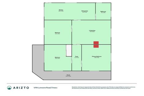 Photo of property in 1/114 Luxmoore Road, Marchwiel, Timaru, 7910