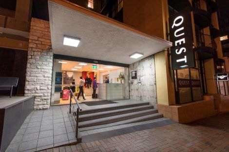 Photo of property in Terrace Garden Apartments, 8d/120 The Terrace, Wellington Central, Wellington, 6011