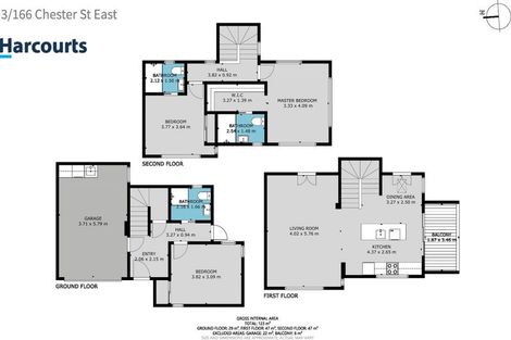 Photo of property in 3/166 Chester Street East, Christchurch Central, Christchurch, 8011