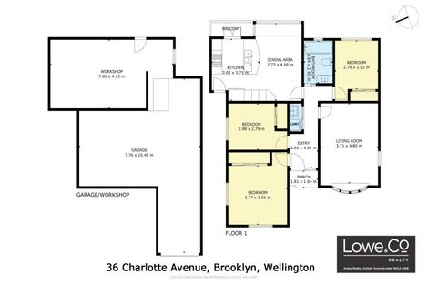 Photo of property in 36 Charlotte Avenue, Brooklyn, Wellington, 6021