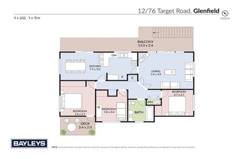 Photo of property in 12/76 Target Road, Totara Vale, Auckland, 0629