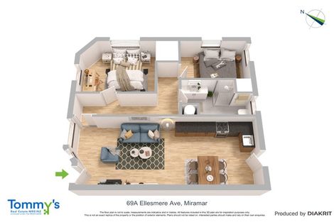 Photo of property in 69a Ellesmere Avenue, Miramar, Wellington, 6022