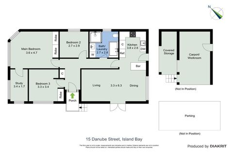 Photo of property in 15 Danube Street, Island Bay, Wellington, 6023