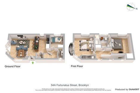 Photo of property in 54 Fortunatus Street, Brooklyn, Wellington, 6021