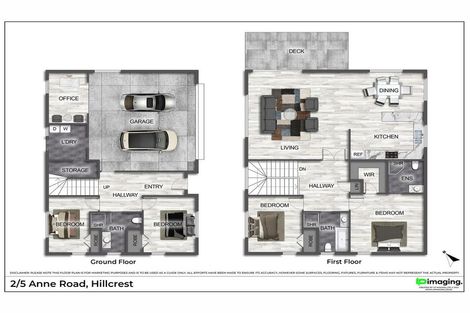 Photo of property in 2/5 Anne Road, Hillcrest, Auckland, 0627