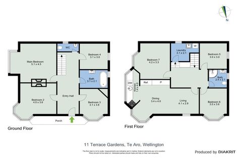 Photo of property in 11 Terrace Gardens, Te Aro, Wellington, 6011