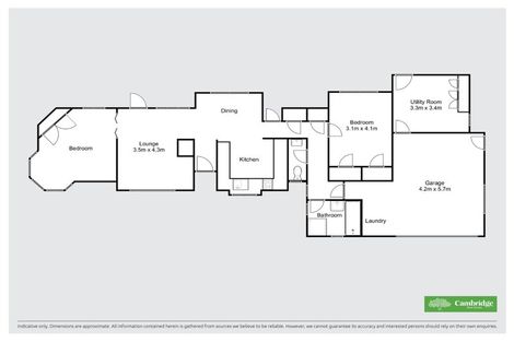 Photo of property in 35a Raleigh Street, Leamington, Cambridge, 3432