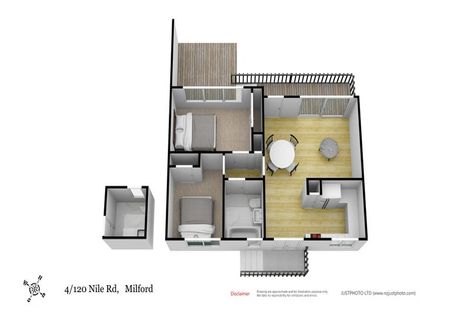 Photo of property in 4/120 Nile Road, Milford, Auckland, 0620