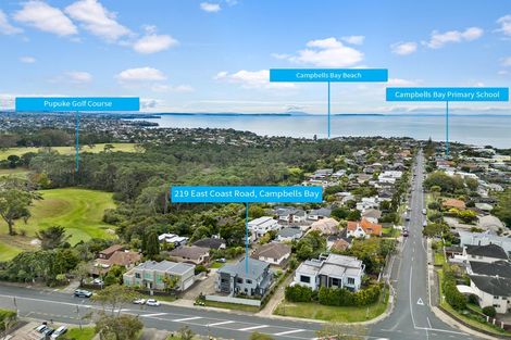 Photo of property in 219 East Coast Road, Campbells Bay, Auckland, 0620