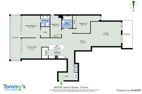 Photo of property in Il Casino Apartments, 803/38 Jessie Street, Te Aro, Wellington, 6011