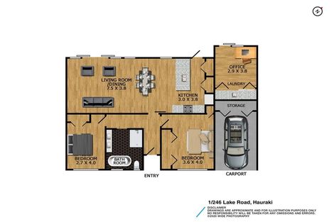 Photo of property in 1/246 Lake Road, Hauraki, Auckland, 0622