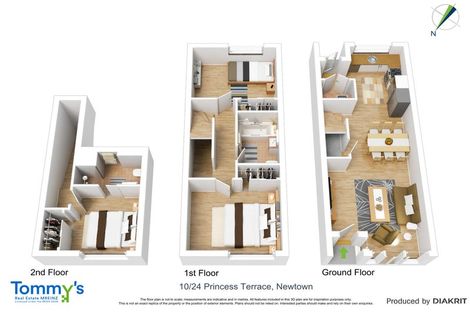 Photo of property in 10/24 Princess Terrace, Newtown, Wellington, 6021