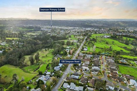 Photo of property in 108 Simpson Road, Henderson Valley, Auckland, 0614