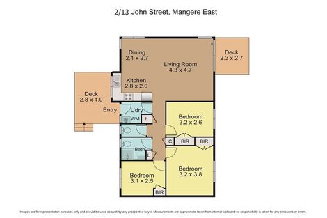 Photo of property in 2/13 John Street, Mangere East, Auckland, 2024