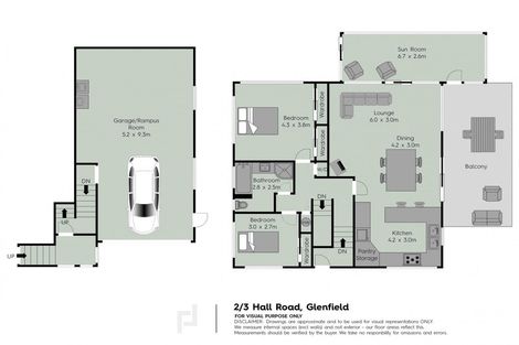 Photo of property in 2/3 Hall Road, Glenfield, Auckland, 0629