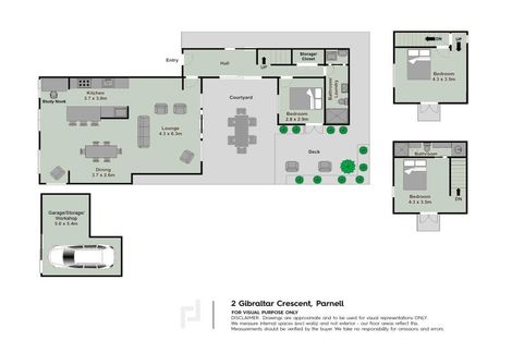Photo of property in 2 Gibraltar Crescent, Parnell, Auckland, 1052