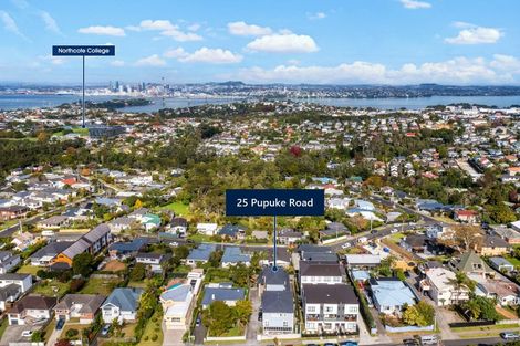 Photo of property in 25 Pupuke Road, Birkenhead, Auckland, 0627