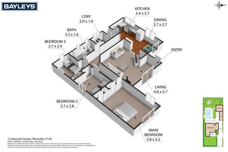 Photo of property in 12 Bennett Street, Motueka, 7120