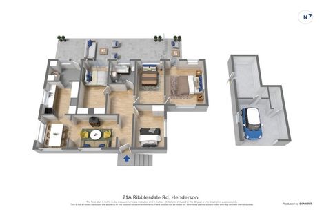 Photo of property in 21a Ribblesdale Road, Henderson, Auckland, 0612