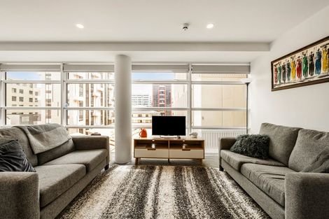 Photo of property in Pinnacle Apartments, E606/160 Victoria Street, Te Aro, Wellington, 6011