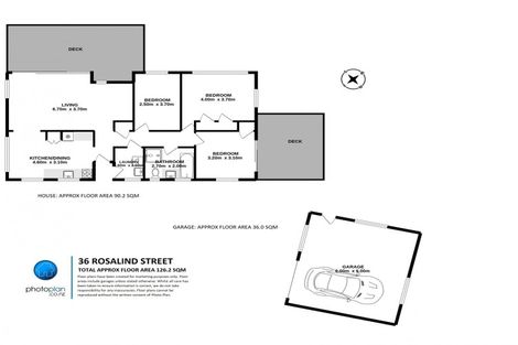 Photo of property in 36 Rosalind Street, Deanwell, Hamilton, 3206